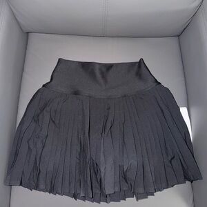 Black Pleated Skirt
